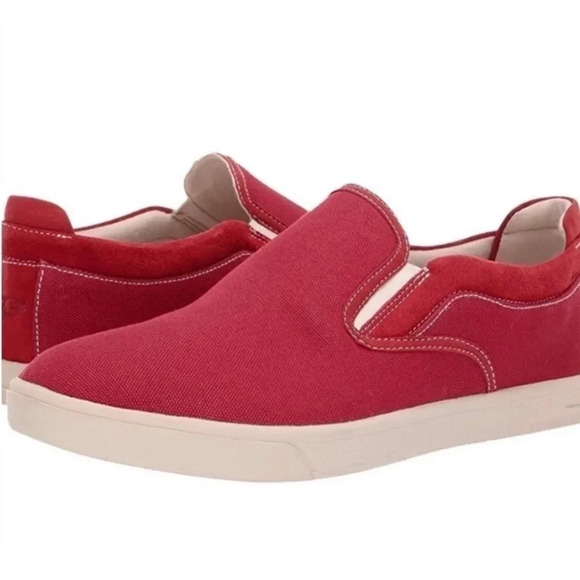 UGG Men\'s Mateo Canvas Slip On Sneakers